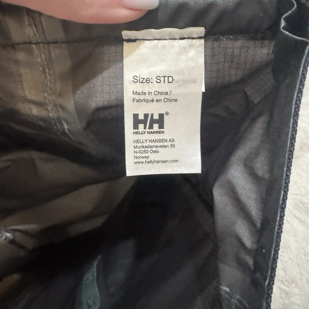 Helly Hansen Seabourn Black Waterproof Roll Top Dry Bag Backpack NWT
